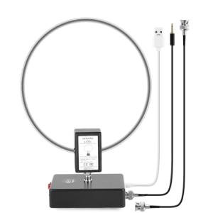 GA800 Loop Antenna, GOOZEEZOO Active Shortwave Radio Antenna with BNC Cable 10KHz-159MHz HF LW MW SW FM Air V Band Portable Receiving Antenna for Ham Radio(Free of Tuning)