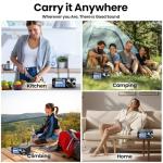 ATS25pro+ AIR Radio Portable AM FM, Bluetooth WiFi Radio AIR Band, FM SW SSB MW LW AIR SDR Aviation Band Receiver, Shortwave Radio for Home, Indoor, Outdoor, Travel, Camping, Climbing