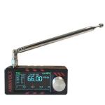 Upgraded Si4732 DSP Radio with 1.9-inch Screen, Portable AM FM Radio Receiver, LSB USB Transistor Pocket Radios, Headphones with Headphone Amplifier, shortwave, for Walking, Hiking, Camping etc.