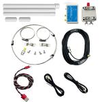 K-180WLA Active Loop Broadband Receiving Antenna 100kHz-180MHz 20dBi SDR Radio Antenna Loop Small Loop Short Wave Antenna