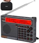 ZHIWHIS Shortwave Radio with APP Control and Antenna Port, AIR AM FM SW UHF VHF WB NOAA Emergency Radios, Flashlight/SOS Alarm/Bluetooth/MicroSD Play/1000Presets/Rechargeable Portable Receiver ZWS-757