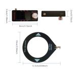 Upgraded Si4732 DSP Radio with 1.9-inch Screen, Portable AM FM Radio Receiver, LSB USB Transistor Pocket Radios, Headphones with Headphone Amplifier, shortwave, for Walking, Hiking, Camping etc.