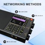 CHOYONG LC90 Internet Radio Professional Multi-Functional SmartMulti-Band WIFI/4G Global Version choyoung Portable Radio FM/LW/MW/SW/SSB Shortwave Radio Bluetooth,TFCard,All World Radios