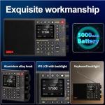 CHOYONG LC90 Internet Radio Professional Multi-Functional SmartMulti-Band WIFI/4G Global Version choyoung Portable Radio FM/LW/MW/SW/SSB Shortwave Radio Bluetooth,TFCard,All World Radios