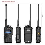 KSUN Ham Radio Handheld HF SSB CB Smart APP Programming,Two Way Radios Screen with Short Wave Antenna for Hiking, Security, Rescue HF123D (1 Pack)