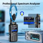 KSUN Ham Radio Handheld HF SSB CB Smart APP Programming,Two Way Radios Screen with Short Wave Antenna for Hiking, Security, Rescue HF123D (1 Pack)