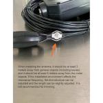 JYR8010-400W End Fed Half Wave Antenna for Ham Radio, 400W Shortwave Radio Antenna 8 Band 10m 12m 15m 17m 20m 30m 40m 80m Long Wire Antenna, 1:64 Balun No Tuning