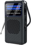 3 Band Pocket Radio, Portable AM FM SW Battery Operated Radio with Shortwave,