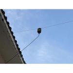 JYR8010-400W End Fed Half Wave Antenna for Ham Radio, 400W Shortwave Radio Antenna 8 Band 10m 12m 15m 17m 20m 30m 40m 80m Long Wire Antenna, 1:64 Balun No Tuning