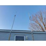 K-480WLA Portable Shortwave Radio Active Loop Antenna 0.5MHz-500MHz Full Band Radio Antenna LW/MW/SW/FM/VHF/HF/Air 6 Meters 30dBi SDR Ham Radio Antenna with 1800mAh Battery（Built-in Filter）