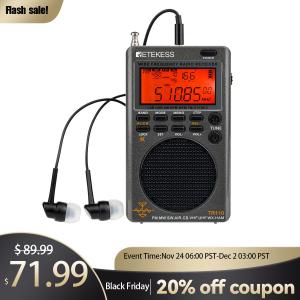 TR110 Shortwave Radio Full Band Radio AM/FM/SW/MW/AIR/CB/VHF(UHF)/WX/UBD/Ham