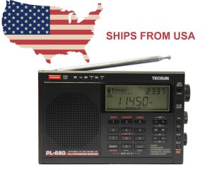 TECSUN PL680 portable PLL AM/FM MW LW SW SSB AIR shortwave radio receiver
