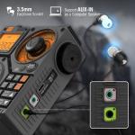 Raddy RF320 APP Control Shortwave Radio AIR/FM/AM/VHF/SW/WB Receiver Bluetooth