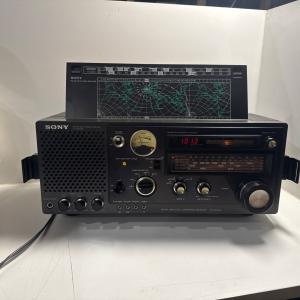 SONY ICF-6700W 5-BAND SHORTWAVE RADIO World-Wide RECEIVER WORKS!