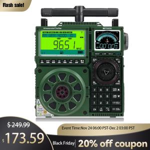 Shortwave Radio TR113 SSB Radio Full Band AM FM LW WB VHF UHF AIR CB BT Radio