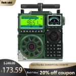 Shortwave Radio TR113 SSB Radio Full Band AM FM LW WB VHF UHF AIR CB BT Radio