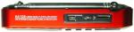 Kaito KA108 AM FM Shortwave Radio with MP3 Player and Radio Recorder - Red