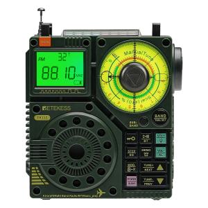 TR112 Shortwave Radio Receiver, AIR VHF AM FM SW WB Multiband Radio Receiver SOS