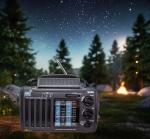 Kaito KA450 AM FM Shortwave Emergency Weather Radio with Solar and Crank