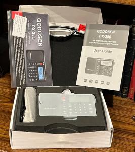 QODOSEN DX-286 Portable Radio, TEF6686 Automotive Chip, LW, MW, FM, SW