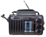 Kaito KA450 AM FM Shortwave Emergency Weather Radio with Solar and Crank