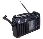 Kaito KA450 AM FM Shortwave Emergency Weather Radio with Solar and Crank