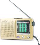 Portable Radio AM FM, Transistor Radio, Plug in Wall or Battery Operated Radio