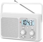Compact AM FM Shortwave Radio with Strong Reception - Perfect for Seniors & Kids