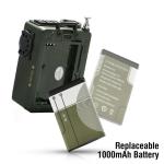 Raddy RF750 Shortwave Radio AM/FM/SW/WB BLUETOOTH 5.0 Speaker Rechargeable