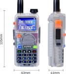 Digital Handheld Radio Scanner Fire Police VHF FM EMS Ham 2 Way Transceiver Dual