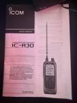 ICOM IC-R30 Wideband Handheld Receiver black FM/AM/SSB/CW, No Box