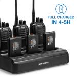 6Pack Baofeng BF-888S Two-way Radio + 6 way Rapid Charging Dock
