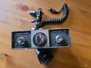 Realistic [Tandy Radio Shack] Mini-40, vintage 40-Channel CB Radio TRC-466