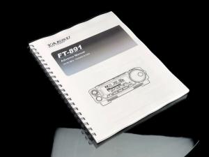 Yaesu FT-891 Advanced Instruction Manual Operator Guide METAL Coil Bound 