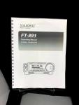 Yaesu FT-891 Transceiver Instruction Operating Manual Coil Bound User Guide