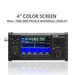 Xiegu X6100 HF Radio Transceiver, 10W Full Mode SDR Radio Supports BT with 4" LCD Screen