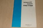 Yaesu FRG-7700 HF All Mode Communications Receiver w/ Manual, AC Cable