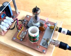 Ham Radio Vacuum-tube (Thermatron) QRP CW Michigan Mighty Mite Transmitter Kit