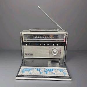 Vintage SONY Earth Orbiter CRF-5100 10-band SHORTWAVE Radio Works