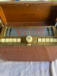 Vintage 1946 General Electric GE Radio 260 Portable Tube AM Short Wave Untested