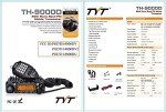 TYT TH-9000D Plus Ham Mobile Transceiver, UHF Radio 420-450Mhz 40W 70CM Amateur Base Transceiver with Cable