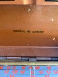 Vintage 1946 General Electric GE Radio 260 Portable Tube AM Short Wave Untested