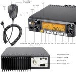 AT-5555N II 10 Meter Radio for Truck, 10 Meter Ham Radio Noise Reduction High Power 60W AM PEP/50W FM/SSB 60W(PEP) Mobile Transceiver with CTCSS/DCS (AT-5555N II)