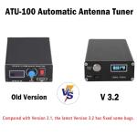 ATU-100 EXT Antenna Tuner for Ham Radio, GOOZEEZOO V3.2 1.8-55MHz Automatic Antenna Tuner for Ham Radio Enthusiasts, Low SWR on All Bands Great for POTA/SOTA/DX