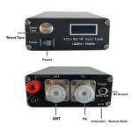 ATU-100 EXT Antenna Tuner for Ham Radio, GOOZEEZOO V3.2 1.8-55MHz Automatic Antenna Tuner for Ham Radio Enthusiasts, Low SWR on All Bands Great for POTA/SOTA/DX