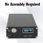 ATU-100 EXT Antenna Tuner for Ham Radio, GOOZEEZOO V3.2 1.8-55MHz Automatic Antenna Tuner for Ham Radio Enthusiasts, Low SWR on All Bands Great for POTA/SOTA/DX