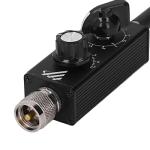 QRP HF Loop Antenna Portable with Tuner Full Band Coverage for Shortwave Aviation FM Reception Ham Radio Field Operation