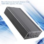 200W Automatic Antenna Tuner for 1.8-50MHz Shortwave Bands with OLED Display Compact Design for Ham Radio Stations