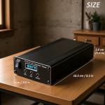 ATU-130 Antenna Tuner, 1.8-50MHz HAM Radio Antenna Tuner, 200W Micro Shortwave Automatic Antenna Tuner for Home Vehicle Field Radio Use, 10-15VDC OLED Display