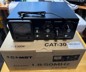 Comet CAT 300 1.8 – 50 MHz Manual Antenna Tuner Brand New in Box  Ham Radio HF